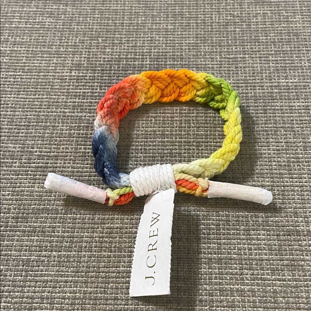 J.Crew Women’s Colorful Braided Rope Bracelet NWT